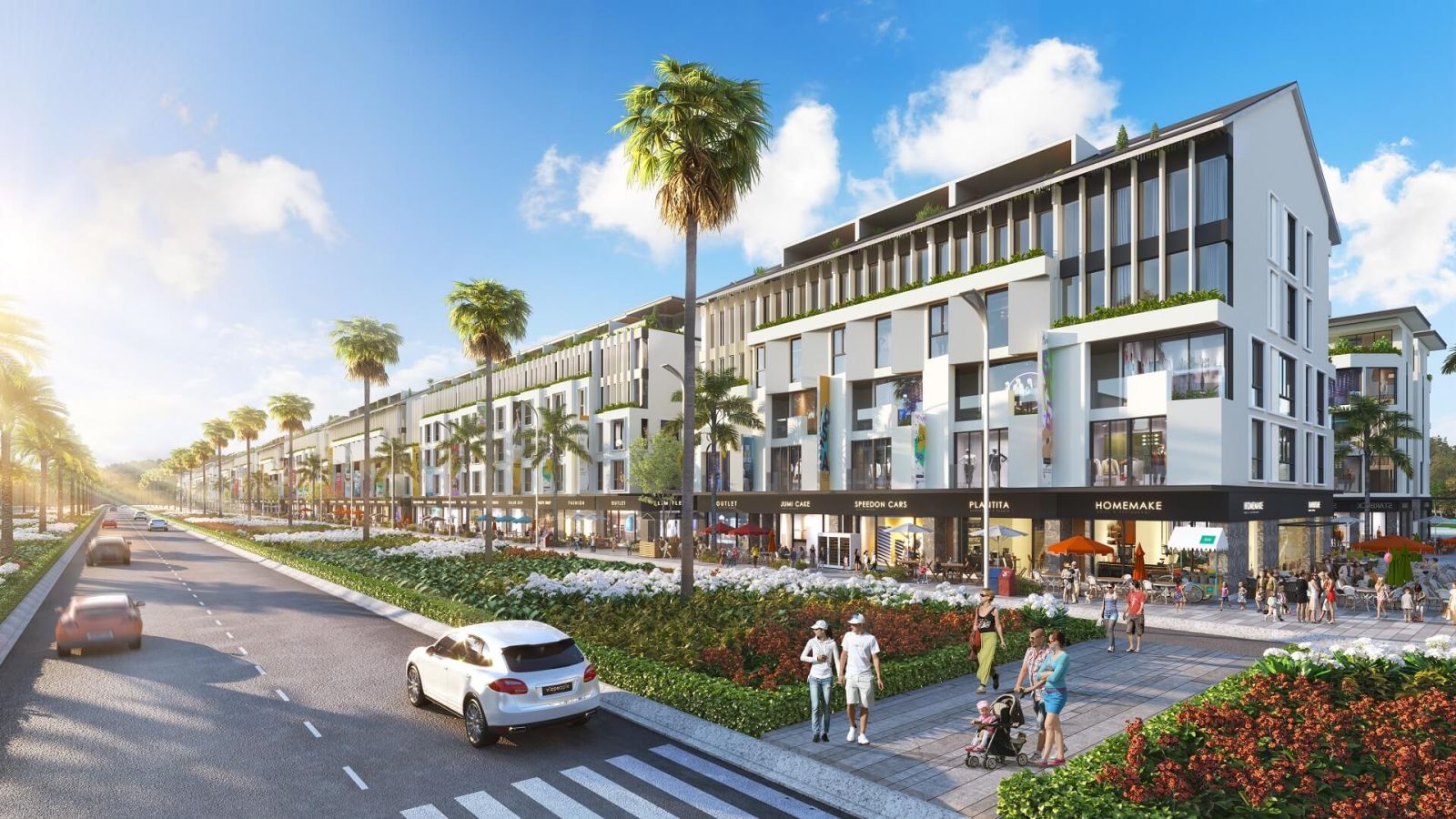 shophouse dự án meyhomes crystal city phú quốc