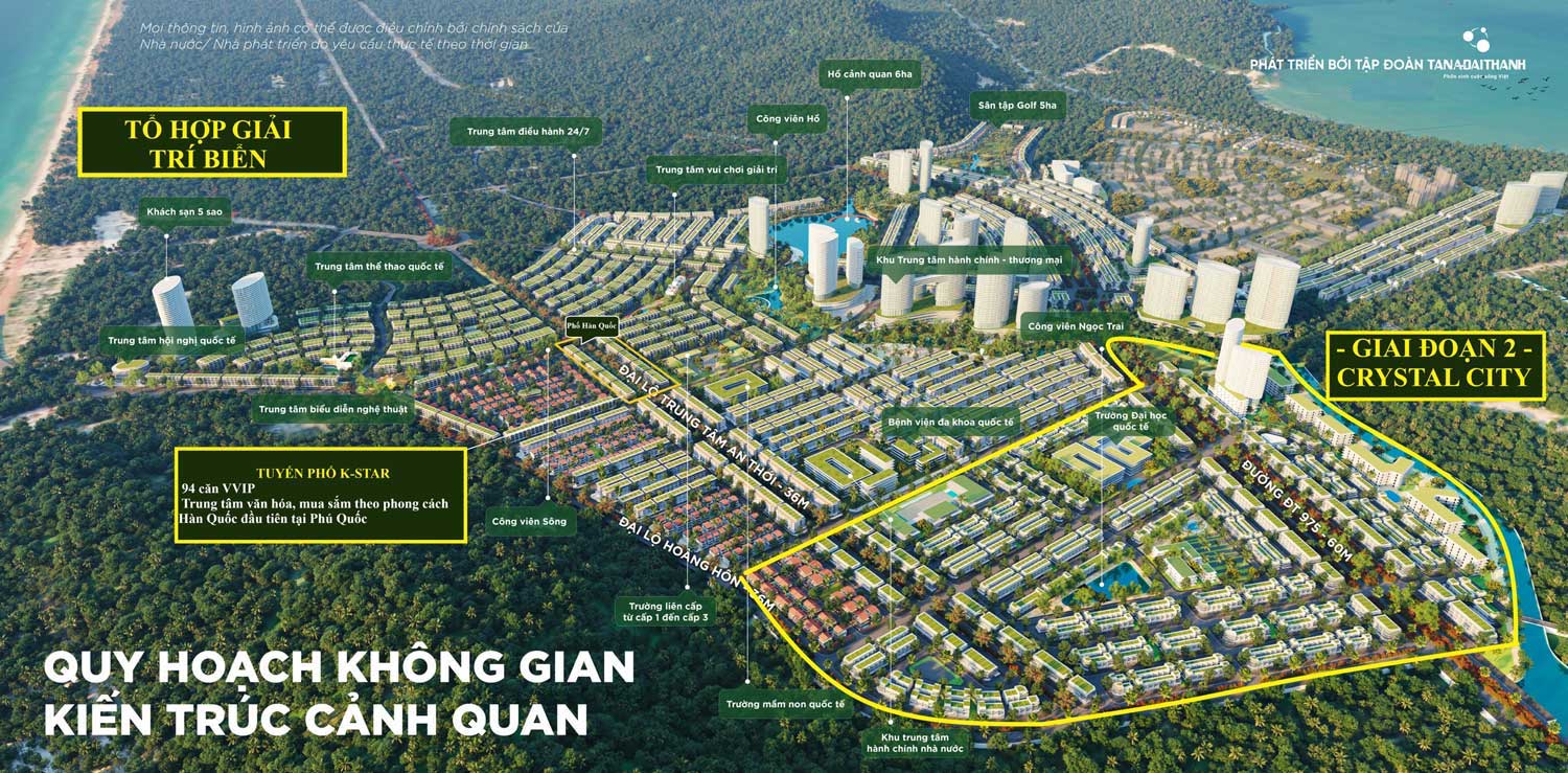 vị trí dự án crystal city meyhomes capital phú quốc