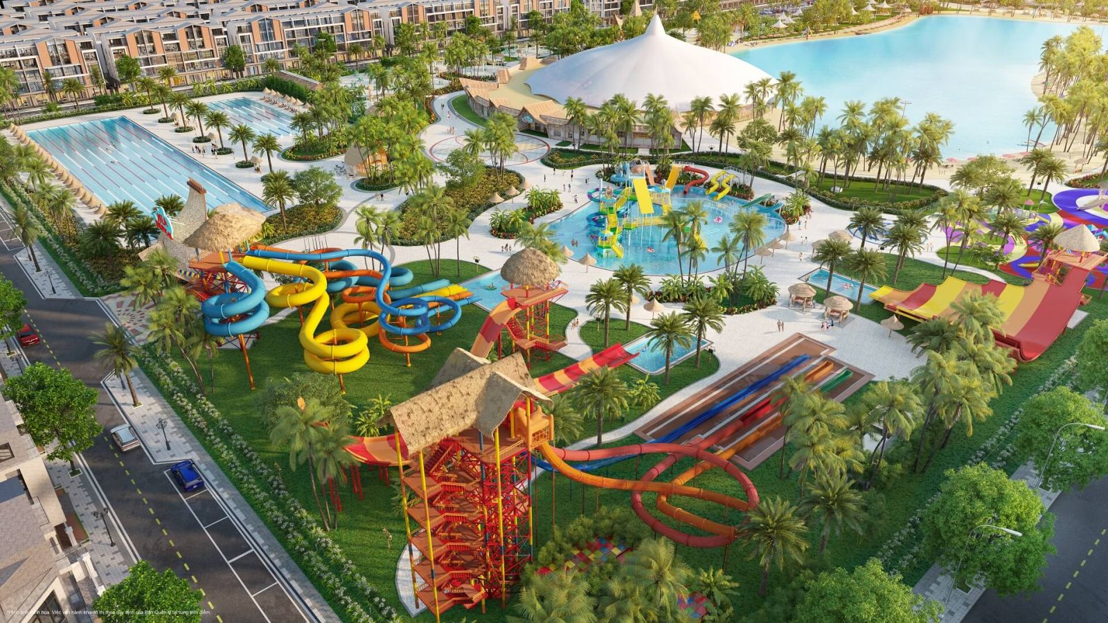 tiện ích dự án vinhomes ocean park 3 the crown